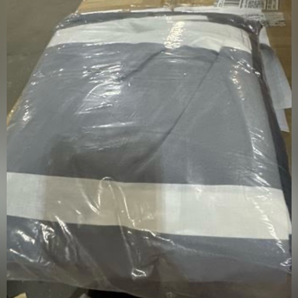 Nautica Bradford Cotton Navy Duvet Cover Set Queen - Picture 5 of 6